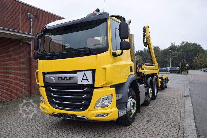 Kiepwagen Daf CF 450 Meiller Absetzkip. Vorlauf. Lenk Funk