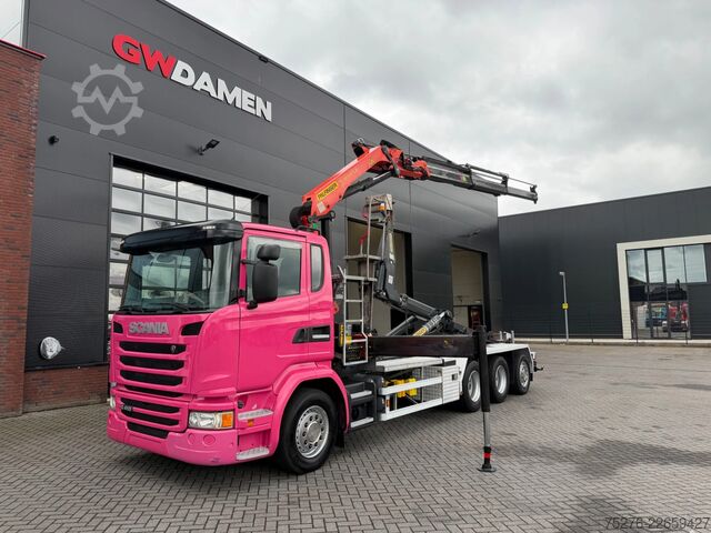 Hakenarmsystem Scania G410 8x4 Haaksysteem / kraan Euro 6 Retarder