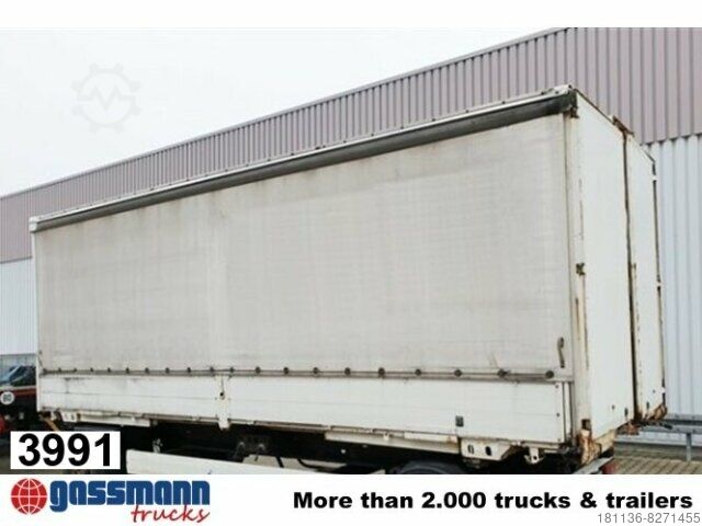 Výměnná nástavba nákladní vůz WP 7.3 Wechselpritsche mit Plane