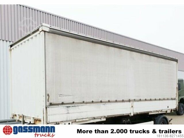 Výměnná nástavba nákladní vůz WP 7.3 Wechselpritsche mit Plane