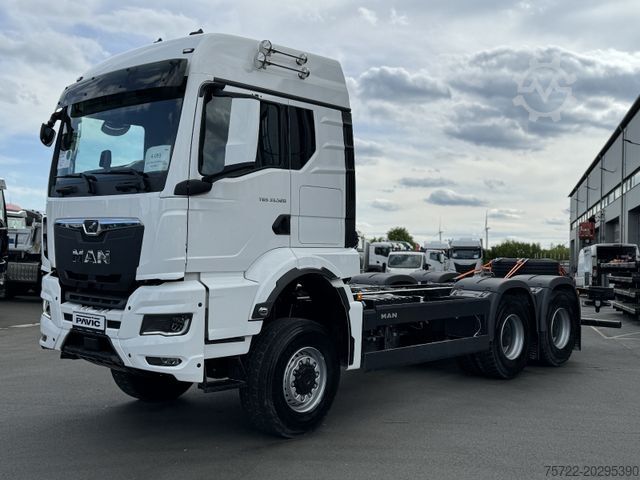Teherautó alváz MAN TGS 33 520 6x6 BL Fahrgestell SOFORT VERFÜGBAR!!