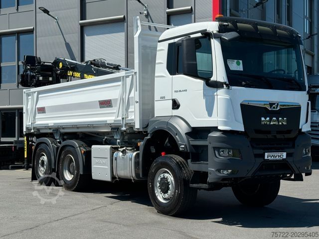 Ostatní MAN TGS 28.440 6x4-4 2-Seitenkipper Recycling Kran