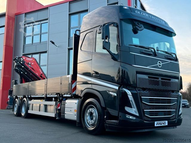 Autolaadkraan VOLVO FH 500 6x2 Container-Pritsche/FASSI 545RA.2.28