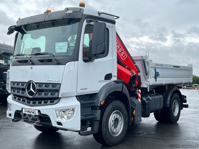 Altro MERCEDES-BENZ AROCS 1835/4x2/3S-KIPPER/FASSI/SOFORT VERFÜGBAR
