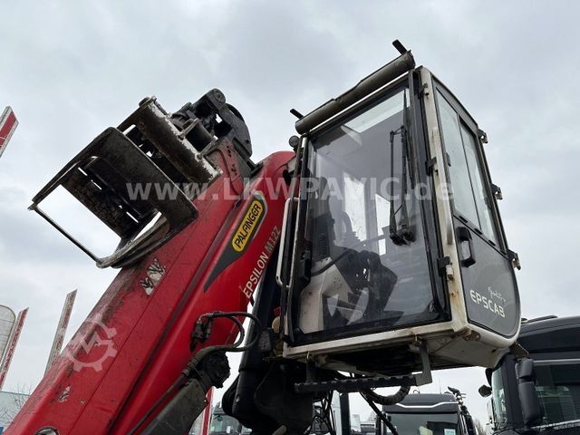 Houttransportwagen MAN TGX 26 580 6x4 BL Epsilon M12Z83 Kabinen-Kran