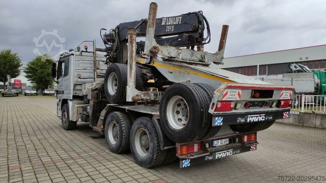 Holztransport Anhänger  GLOGGER SHE 2,6/20 NACHLÄUFER FÜR LANGMATERIAL