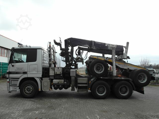 Holztransport Anhänger  GLOGGER SHE 2,6/20 NACHLÄUFER FÜR LANGMATERIAL
