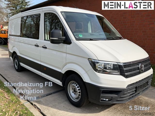 Furgon blaszak VOLKSWAGEN Crafter Plus 5 Sitzer AHK NAVI Standhzg Klima