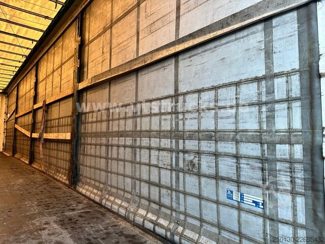 Öppen semitrailer med kapell KRONE SD  Pritsche + Plane Edscha-Verdeck Mega