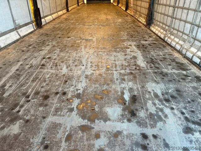 Öppen semitrailer med kapell KRONE SD  Pritsche + Plane Edscha-Verdeck Mega