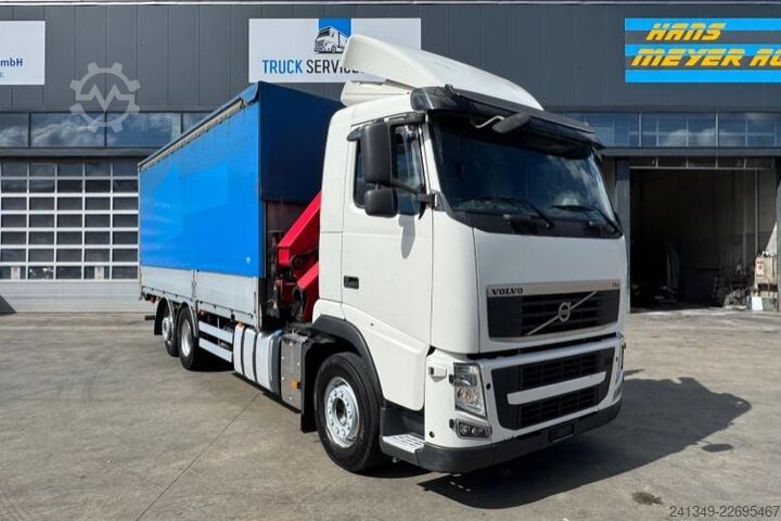 Gru montata su autocarro VOLVO FH-460 6x2 HMF2420-7