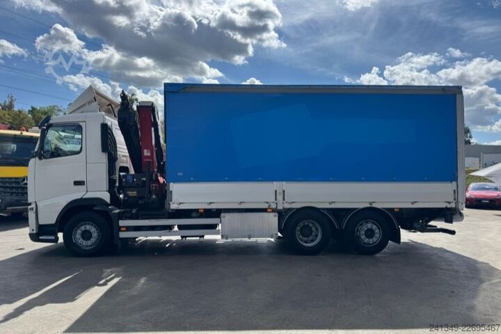 Gru montata su autocarro VOLVO FH-460 6x2 HMF2420-7