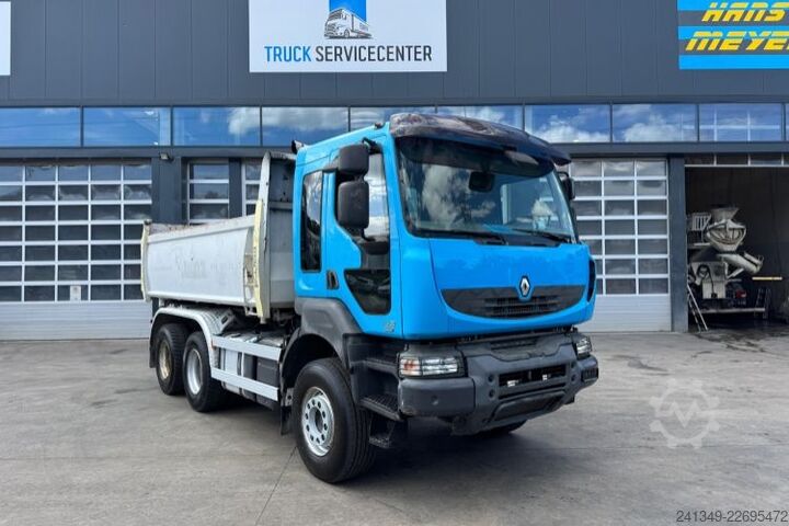 Autocarro ribaltabile RENAULT Kerax 450 6x4 Bordmatik