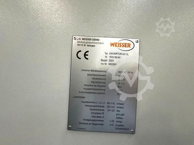 CNC-draaibank WEISSER Univertor 8C