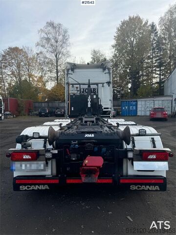 System för krokarm Scania R660 8x4 Hooklift WATCH VIDEO