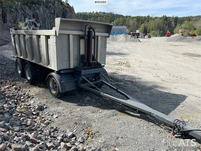 Kipper Maur car body 3 axle tow trailer