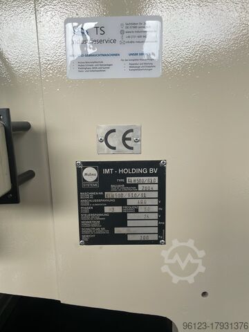 Hole punching machine Muhr und Bender / Mubea KLH 500 / 610