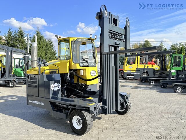 Wózek widłowy czterokierunkowy Combilift C5000XL GAS TRIPLEX 6000 EXTENDABLE FORK