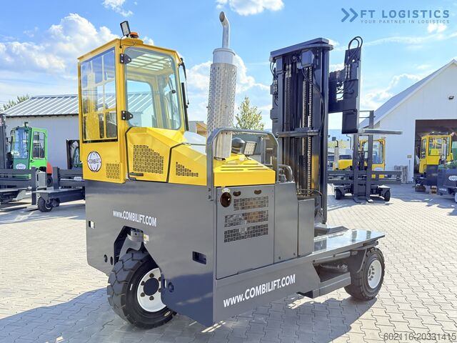 Wózek widłowy czterokierunkowy Combilift C5000XL GAS TRIPLEX 6000 EXTENDABLE FORK