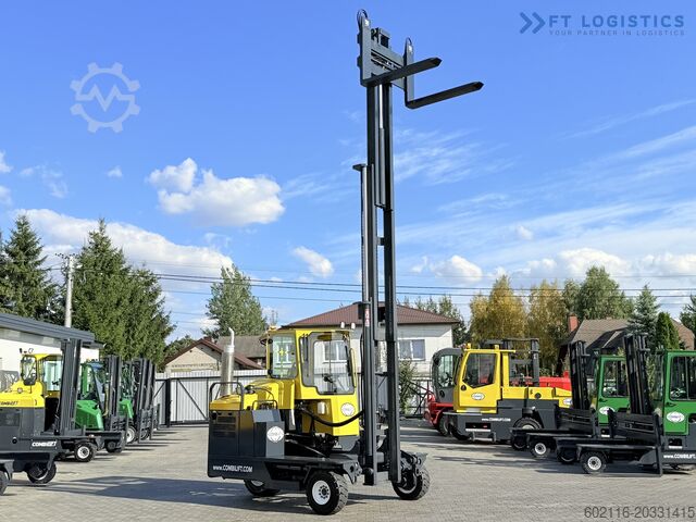 Wózek widłowy czterokierunkowy Combilift C5000XL GAS TRIPLEX 6000 EXTENDABLE FORK