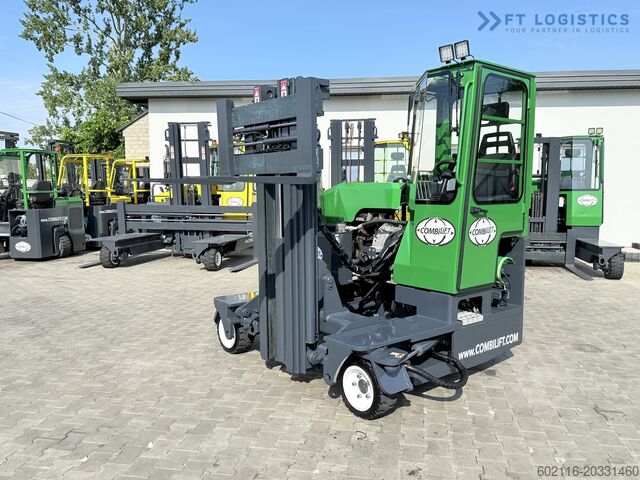 Wózek widłowy czterokierunkowy Combilift C2500 TRIPLEX 4900 Width: 1900 mm GAS