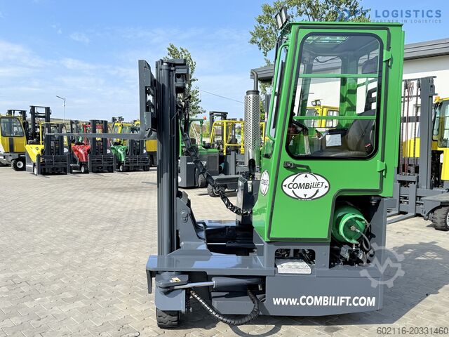 Wózek widłowy czterokierunkowy Combilift C2500 TRIPLEX 4900 Width: 1900 mm GAS