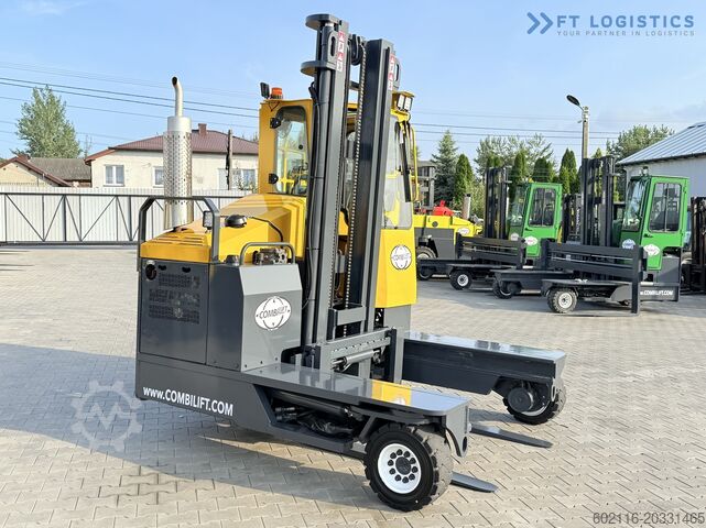 Wózek widłowy czterokierunkowy Combilift C4000 DUPLEX 4500 SIDE SHIFT FULL CABIN