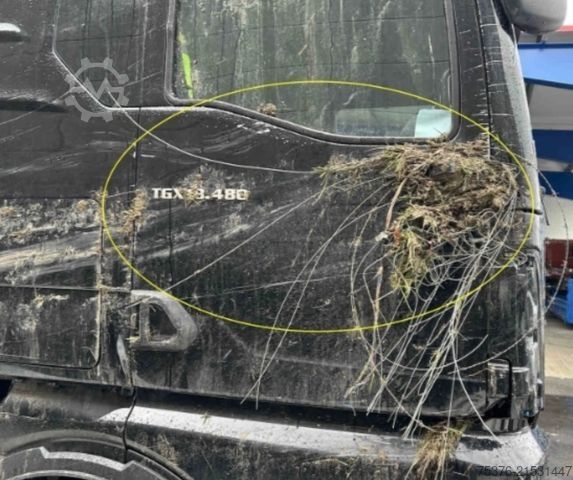 Standard tractor unit MAN TGX 18.480 Unfallschaden/damaged Retarder