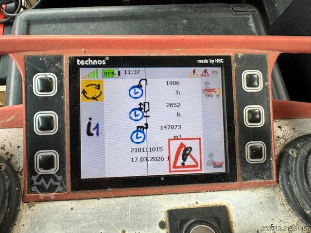 Concrete pump truck MERCEDES-BENZ AROCS 2640 Betonpumpe PUTZMEISTER BSF38-5.16HLS