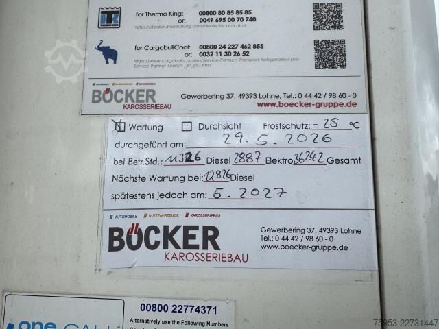Frigorifik yarı römork Schmitz Cargobull SKO 24 Bitemp Doppelstock Carrier Vector mt