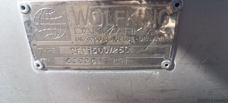 Kødforarbejdningsmaskine WOLFKING SFG 1500/250