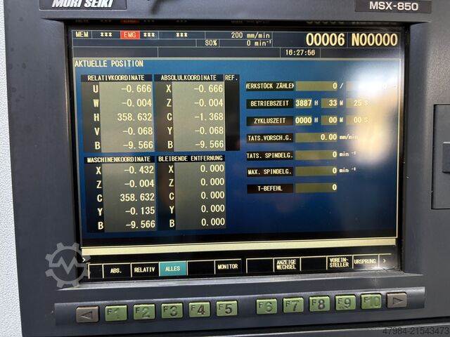 CNC soustruh MORI SEIKI NL 2000 Y/500