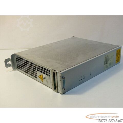 Komponent Siemens Simovert 6SE7022-5FA87-2DA0 Bremseinheit E Stand C -  - in geöffneter OVP