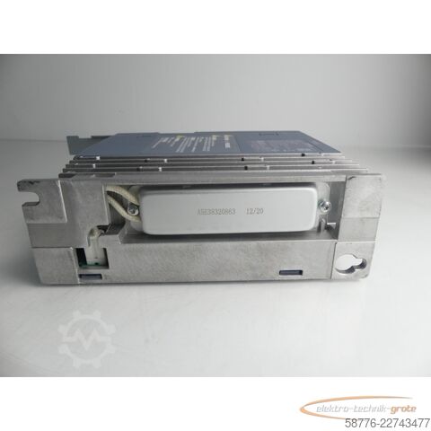 Komponent Siemens Sinamics S210 6SL3210-5HB10-4UF0 Umrichter SN:ZVM4XVM009140 0,4kW 240V~-ungebr.-