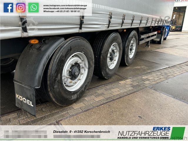 Open oplegger met zeil KÖGEL Schiebeplane Lasi+Getränke Zertifikat (wenig km)