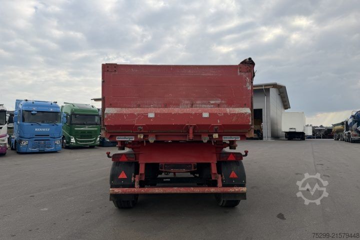Driezijdige kipper oplegger Meusburger MPS-2 Kipper / Swiss-Vehicle