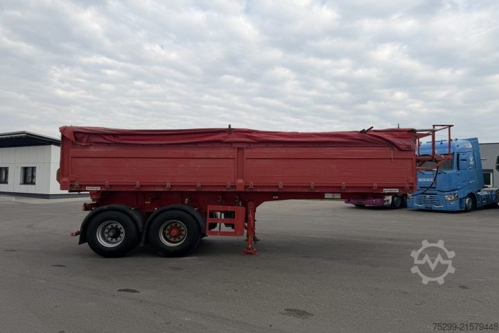 Driezijdige kipper oplegger Meusburger MPS-2 Kipper / Swiss-Vehicle