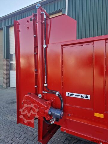 Gødningsspreder AGM Meststrooier 8 ton - Nieuw