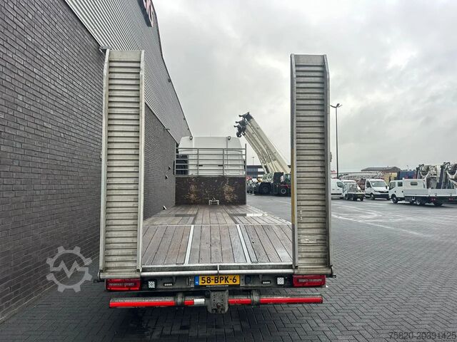 Autotransporter MAN TGX 4X2 LL-U OPRIJWAGEN / MACHINE TRANSPORTER /...