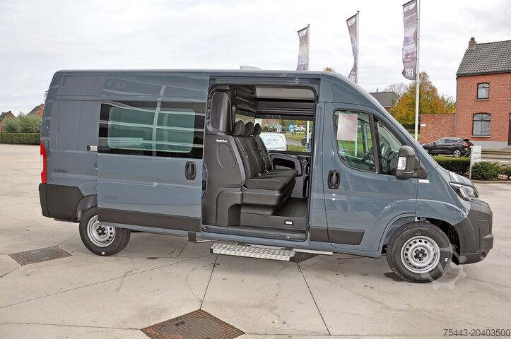 Bestelwagen dubbele cabine Fiat Ducato F5254 L3H2 dubbel cabine 3,5T 2.2 Diesel...