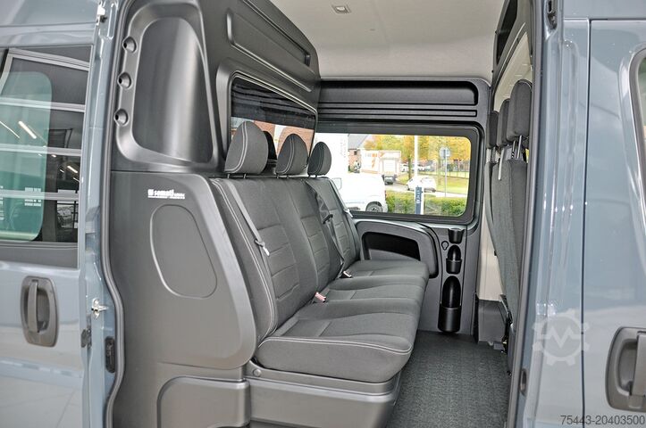 Bestelwagen dubbele cabine Fiat Ducato F5254 L3H2 dubbel cabine 3,5T 2.2 Diesel...