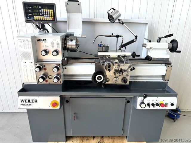 Токарски строј са водилицом/вучним вретеном / Weiler WEILER Praktikant 160 / Teilüberholt