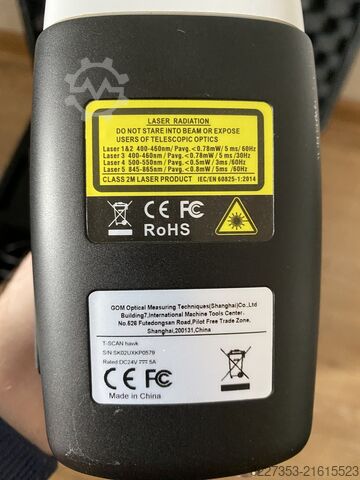 3D szkenner Zeiss T-SCAN hawk