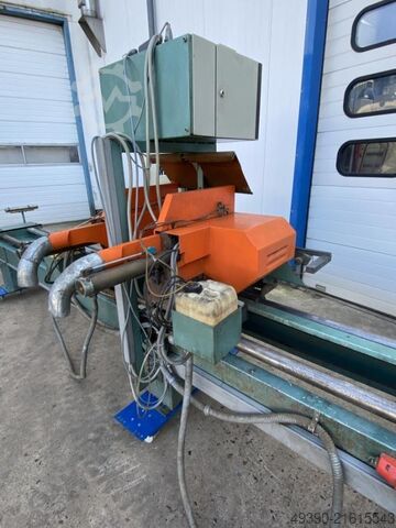 NC διπλή πριονοκορδέλα με 2 συστοιχίες κοπής για αλουμίνιο, έγχρωμα μέταλλα και πλαστικά - ΕΛΑΤΤΩΜΑΤ RAPID - WEGOMA DGL 5000 / 500 mit Positioniersteuerung