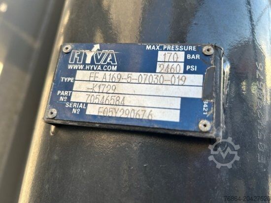 Ημιρυμουλκούμενο ανατρεπόμενο KEMPF SKM AK 39 ALU-KASTENMULDE 55M³ ROLLPLANE