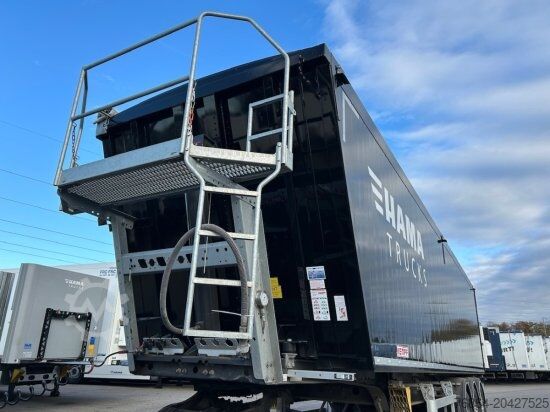 Ημιρυμουλκούμενο ανατρεπόμενο KEMPF SKM AK 39 ALU-KASTENMULDE 55M³ ROLLPLANE