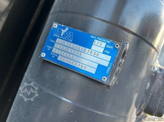 Ημιρυμουλκούμενο ανατρεπόμενο KEMPF SKM AK 39 ALU-KASTENMULDE 55M³ ROLLPLANE