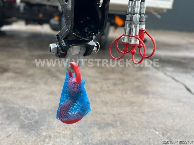 Driezijdige kipper bestelwagen MAN TGL 8.220 4x2 Meiller + HMF 810K-RC Kran *NEU*