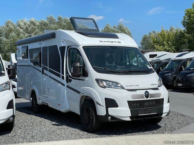 Polointegrovaný obytný vůz SUNLIGHT SUNLIGHT V 67 S VAN ADVENTURE ED