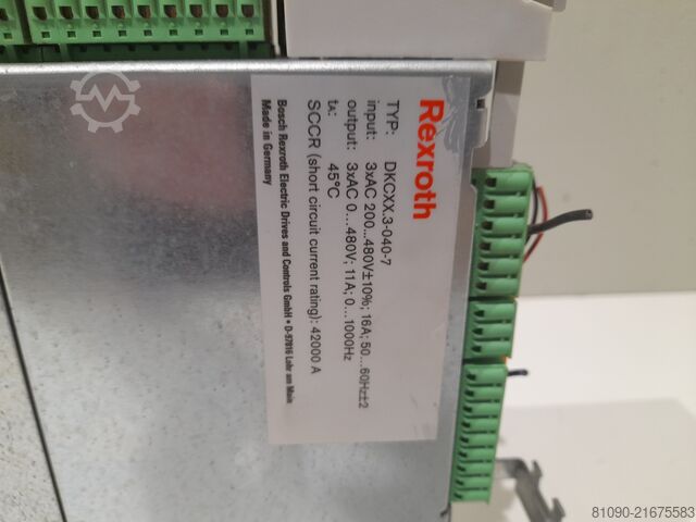 REXROTH hajtás DKC11,3-040-7FW REXROTH R911279433